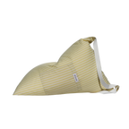 Cojín Limón amarillo y blanco De Galei, alegre y cómodo, ideal para dar un toque de color a tus días de verano.