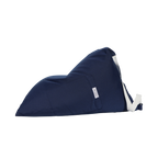 Cojín Marino azul De Galei, resistente al agua y al sol, perfecto para terraza o playa. Diseño elegante y duradero.